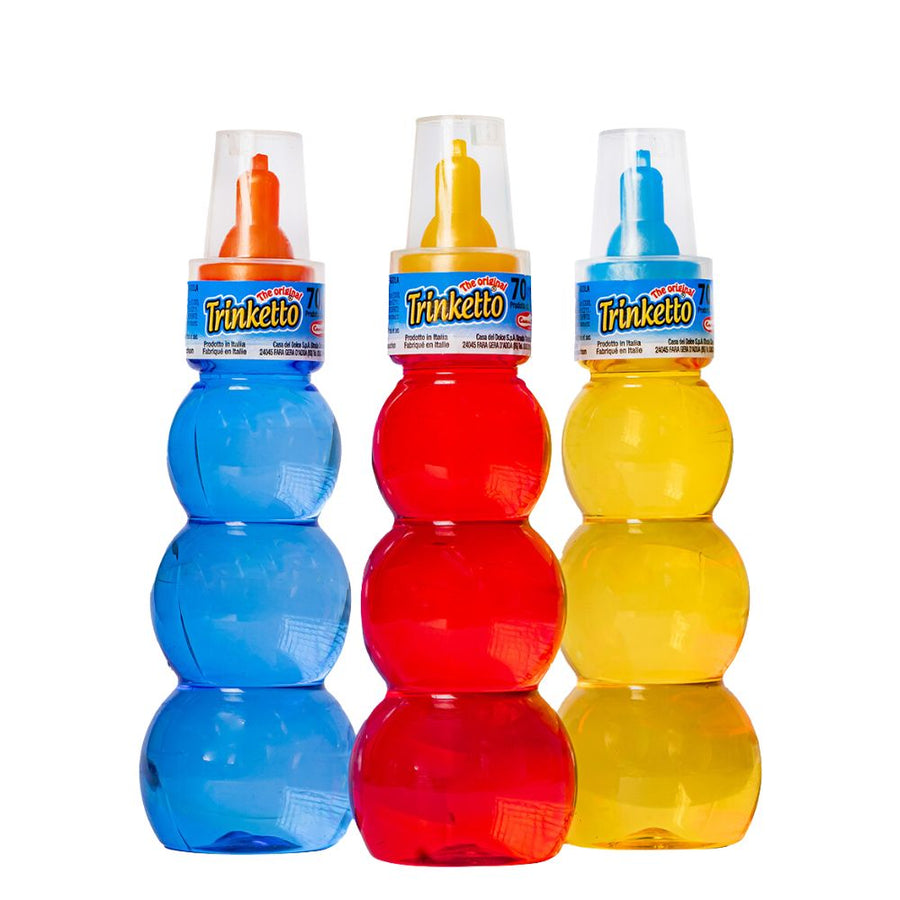 Confezione da 24, bevanda analcolica al gusto di fragola da 70 ml Trinketto.