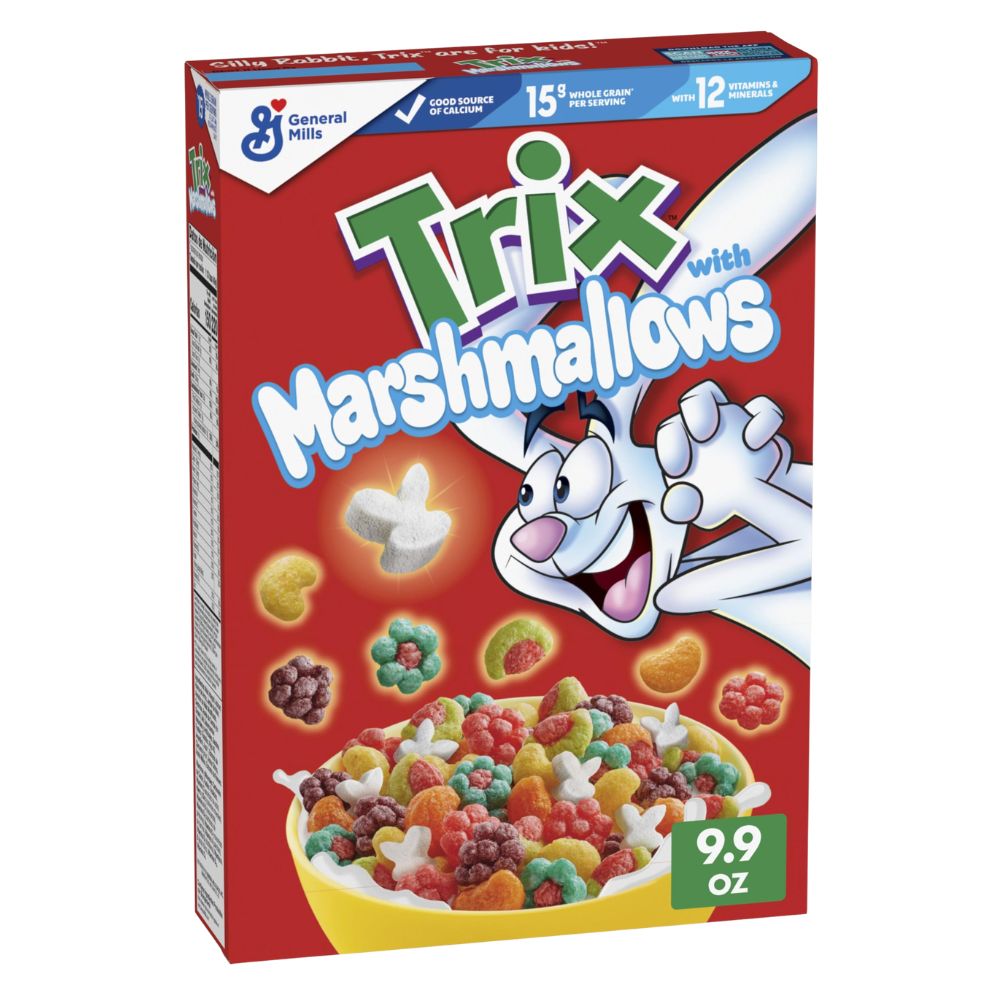 Trix With Marshmallows, cereali con marshmallows da 280g (Confezione da 12)