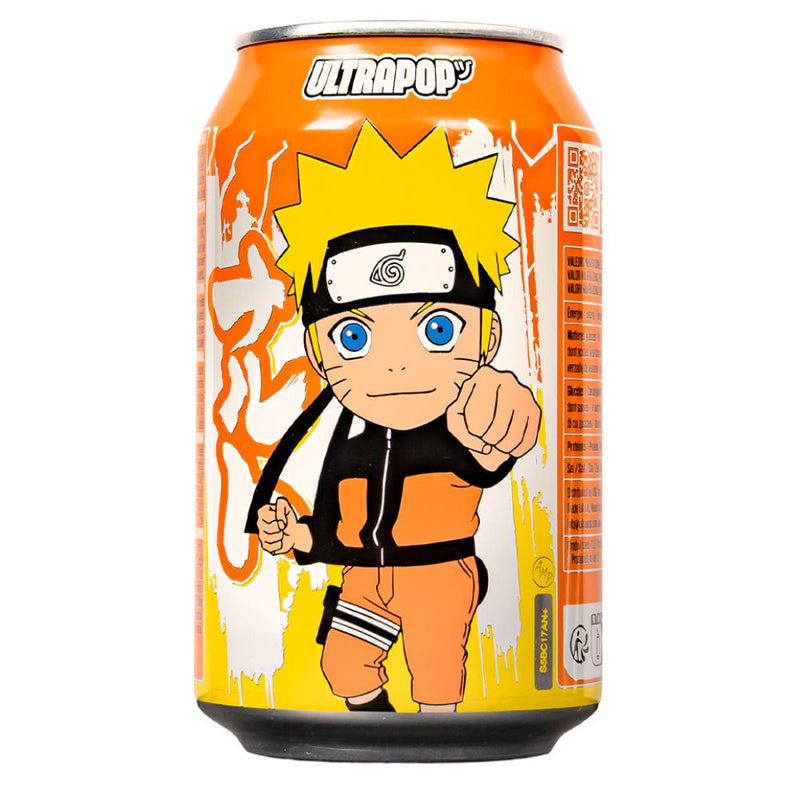 Confezione da 24, bevanda gassata al gusto di arancia da 330ml Ultra Pop.