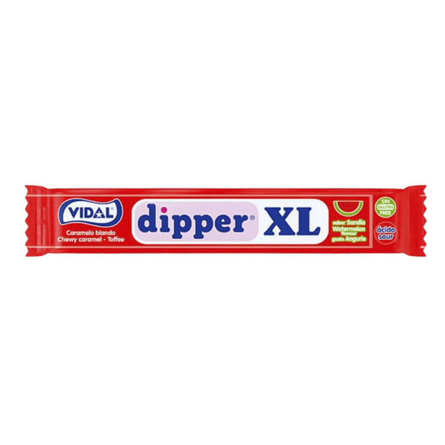 Confezione da 100, caramella al gusto di anguria da 10,5g Vidal.