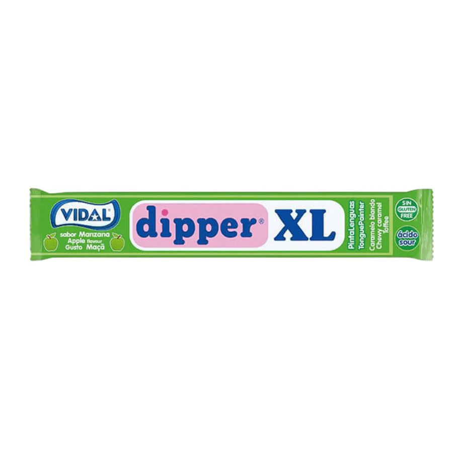 Confezione da 100, Caramella al gusto di mela da 10,5g Vidal.