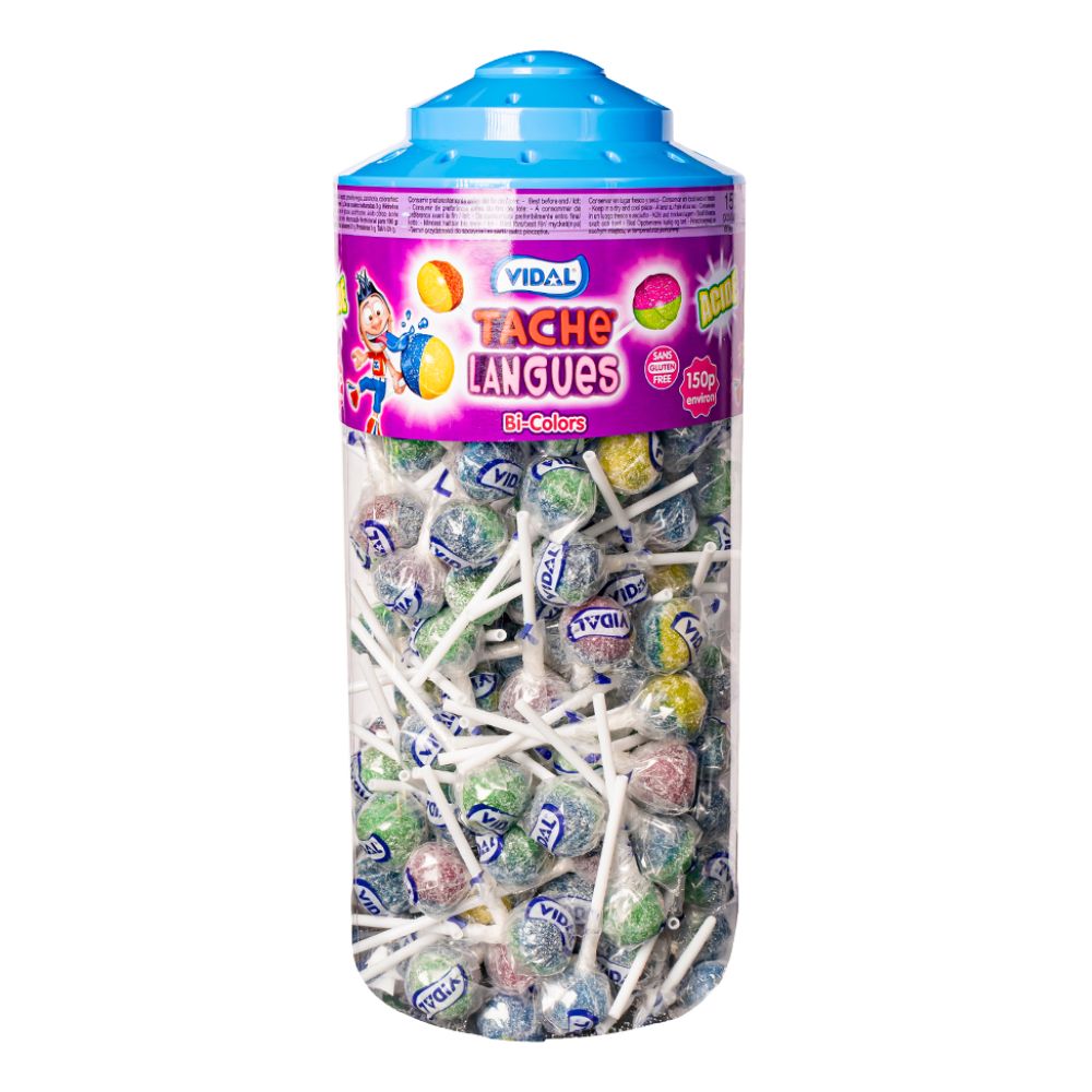Confezione da 150, caramella gusti assortiti da 8g Vidal.