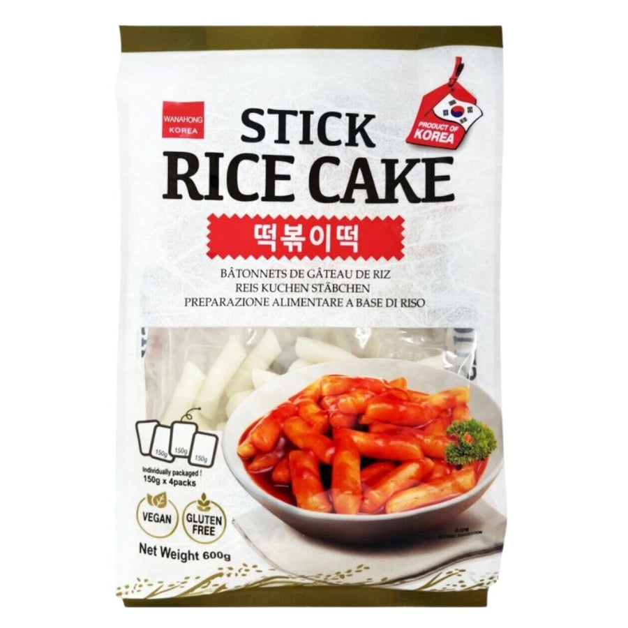 Confezione da 12, Wang Korea Stick Rice Cake da 600g.