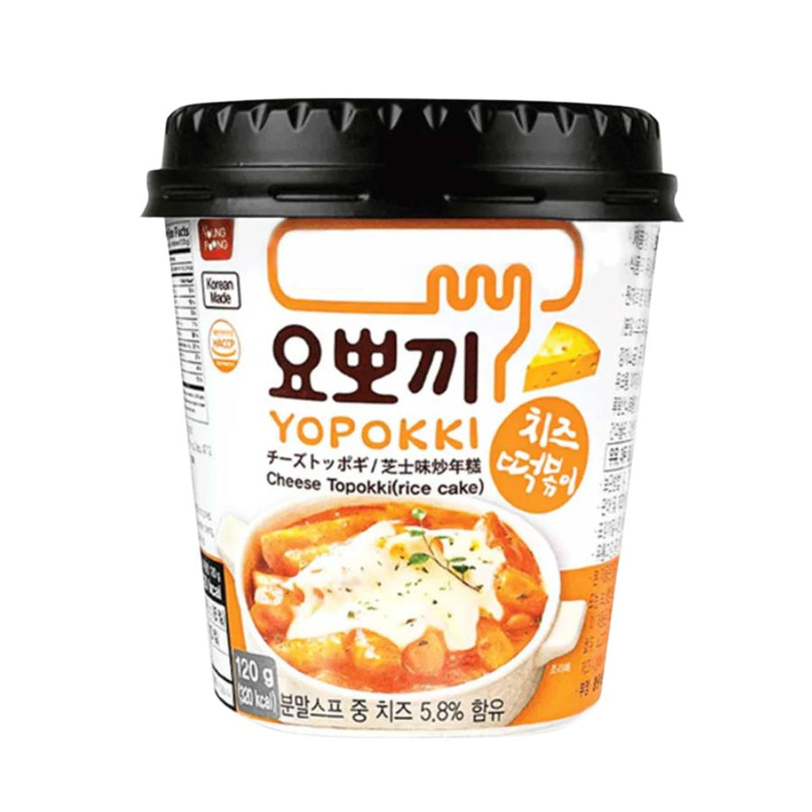 Confezione da 30, Yopokki Cheese Topokki da 120g.