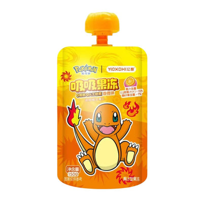 Confezione da 40, Yizhi Pokemon Charmander Orange Jelly da 150g.