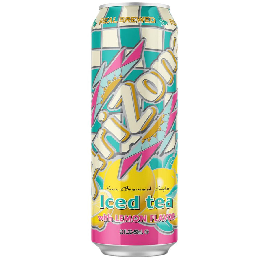 Confezione da 650ml di tè al limone Arizona Lemon Iced Tea