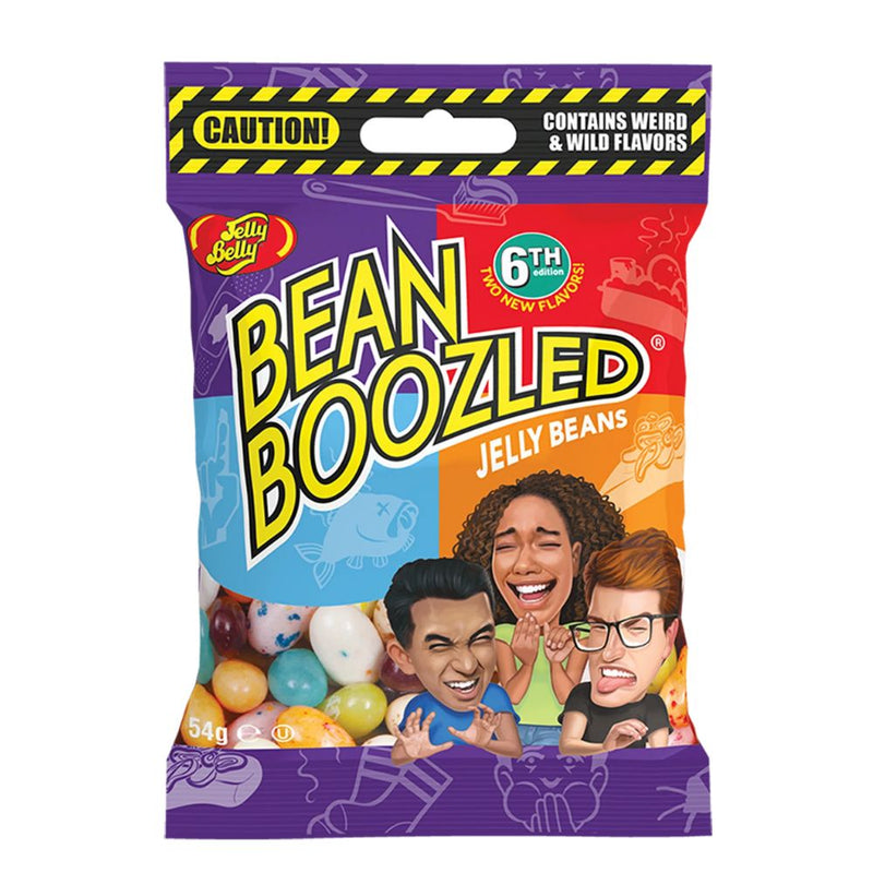 Jelly Belly Bean Boozled, caramelos de fruta de 54 g (paquete de 12)