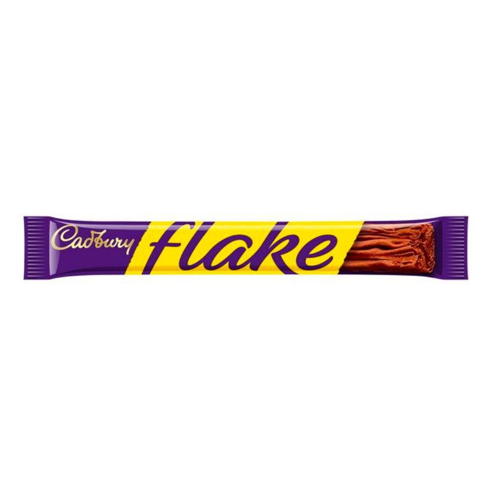 Cadbury Flake, milk chocolate bar 32g (Pack of 48) 