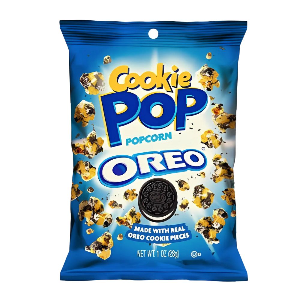 Candy Pop Candy Pop Popcorn Oreo Mini da 28g - Vendita all'ingrosso – Uncle Food