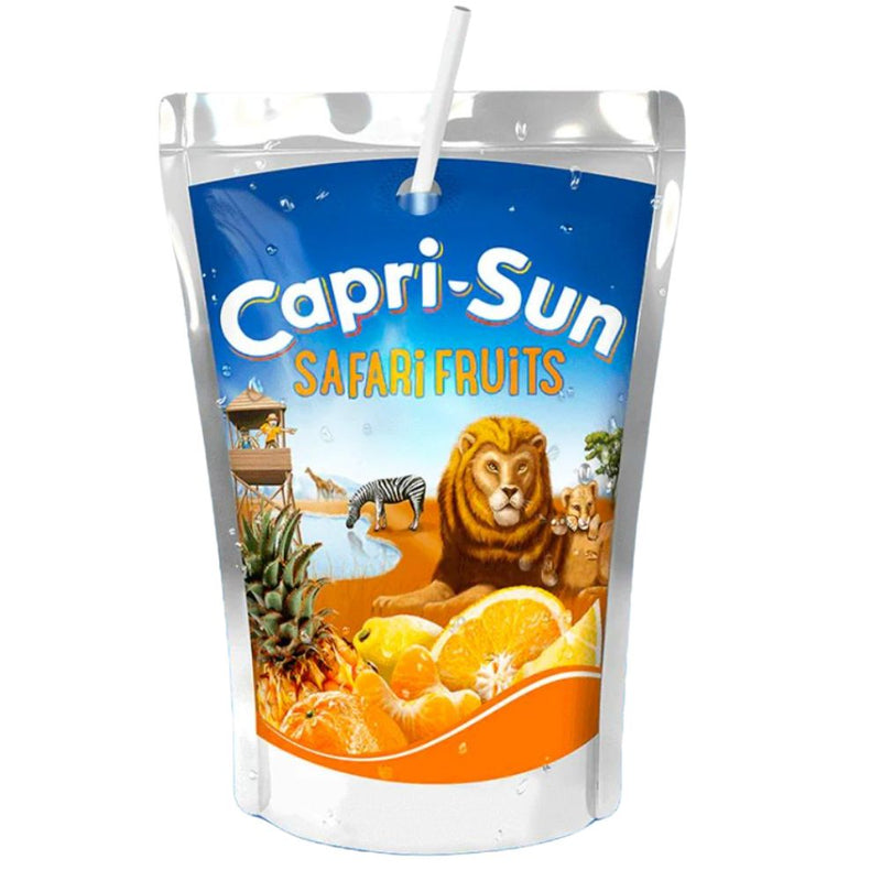 Confezione da 200ml di bevanda alla frutta Capri sun Multi Vitamin