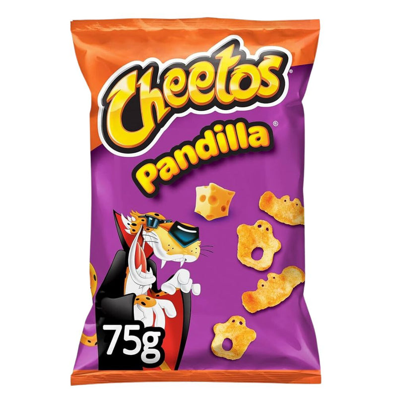 Confezione da 75g di paratine al gusto di formaggio Cheetos Pandilla