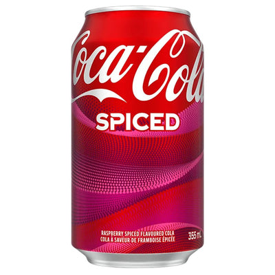 Confezione da 12, bevanda al gusto di lampone speziato da 355ml CocaCola.