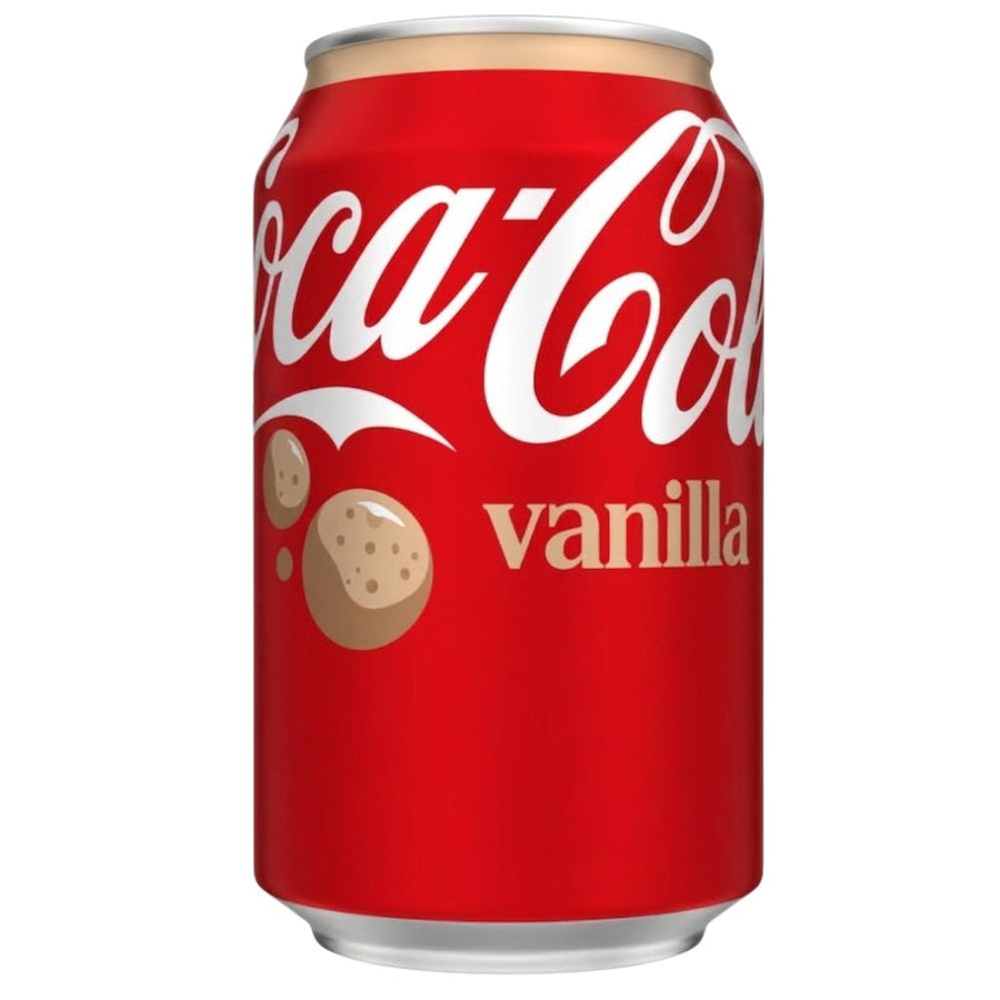 Confezione da 330ml di Coca Cola alla vaniglia