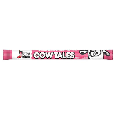 Confezione da 36, caramella al gusto di fragola da 28g Cowtales.