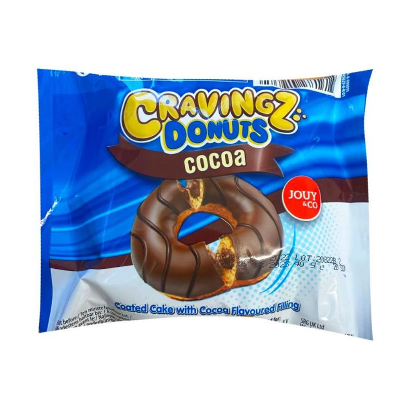 Confezione da 24 di ciambella al cioccolato Jouy&CO Cravingz Donuts Cocoa