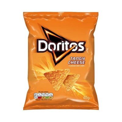 Confezione da 40g di nachos al formaggio Doritos Tangy Cheese