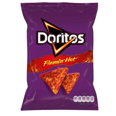 Confezione da 15, nachos piccanti da 75g Doritos.