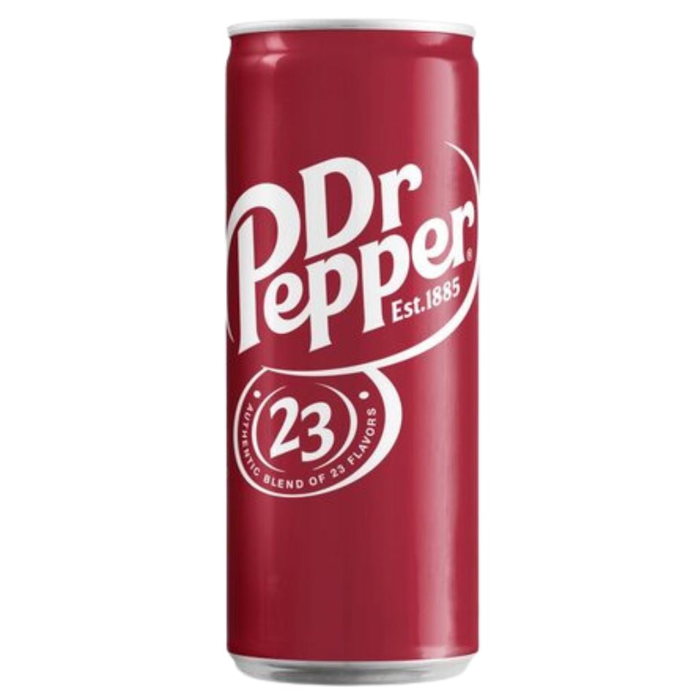Dr Pepper, bevanda al gusto di vaniglia e caramello da 330ml (confezione da 24)