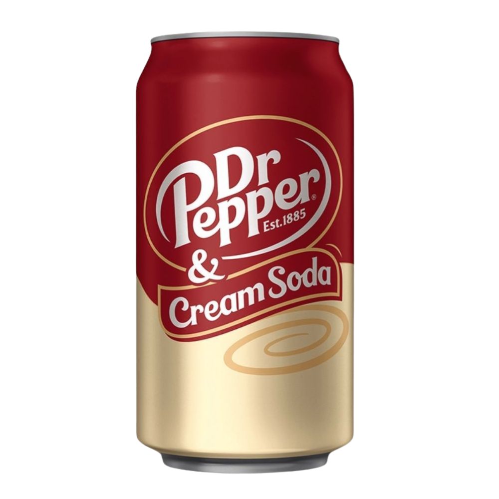 Confezione da 355ml, bevanda al gusto di vaniglia Dr. Pepper.