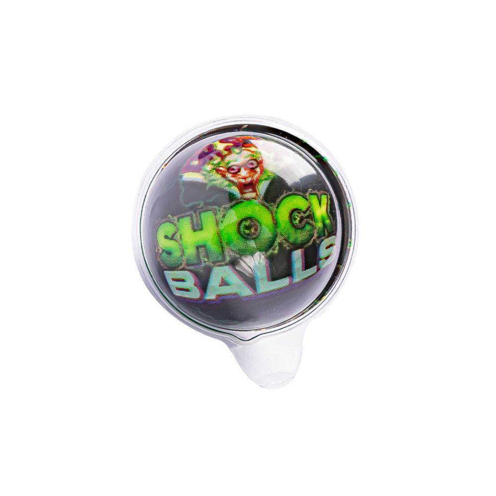 Confezione da 1 caramella aspra ripiena di liquido alla frutta Dr. Sour Shock Balls