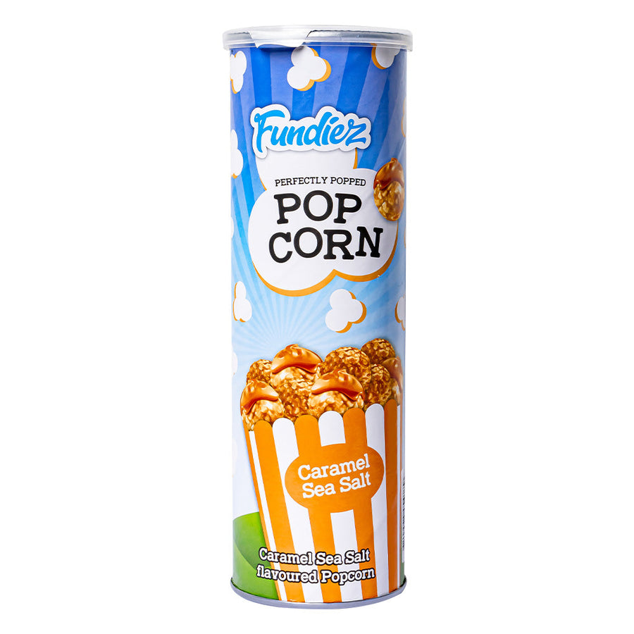 Confezione da 20, popcorn ricoperti di caramello salato da 70g Fundiez.
