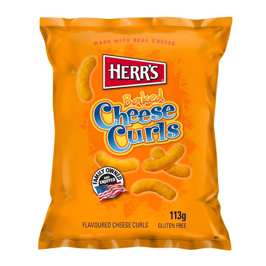 Confezione da 12, patatine al formaggio da 113g Herr's.