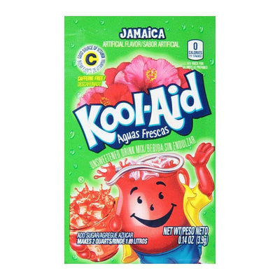 Confezione da 48, preparato per bevande al gusto di hibiscus da 3,9g Kool-Aid.