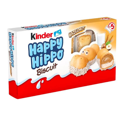 Confezione da 5 pezzi di biscotti con crema Happy Hippo