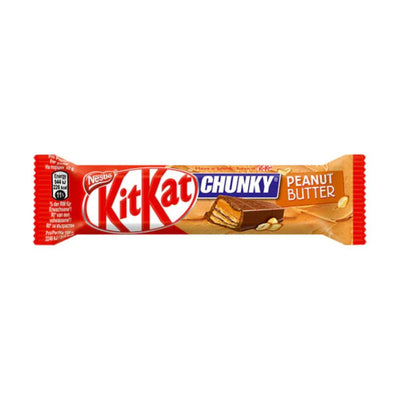 Confezione da 42g di barretta al burro d'arachidi Kit Kat Chunky Peanut Butter