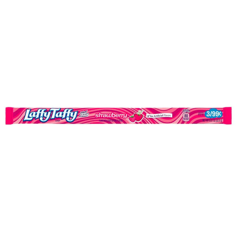 Confezione da 24, caramelle gommose al gusto di fragola da 22g LaffyTaffy.