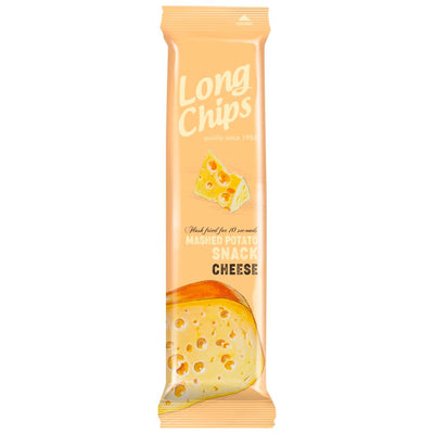 Confezione da 75g di patatine lunghe al formaggio Long Chips cheese