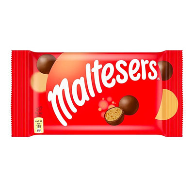 Confezione da 25, palline di malto ricoperte di cioccolato da 37g Maltesers.