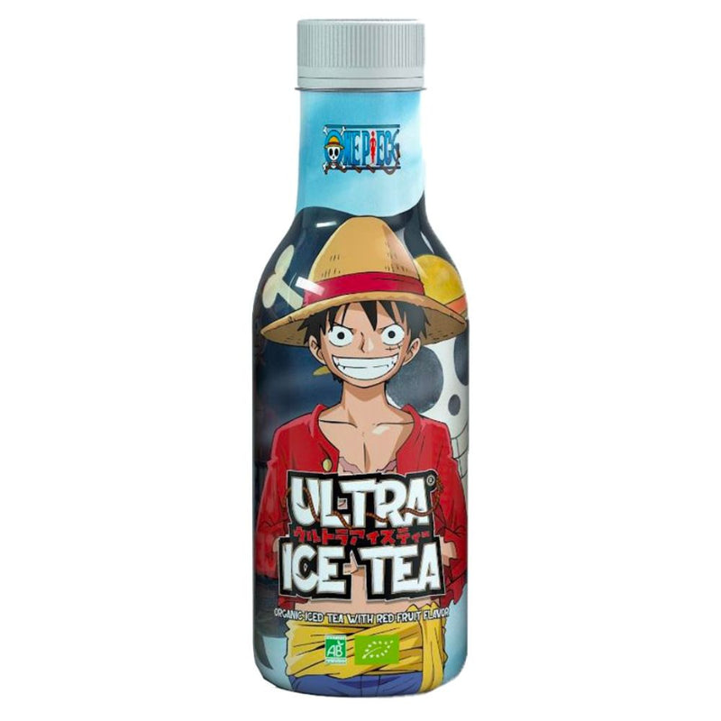 Confezione da 500g di tè ai frutti rossi One Piece Ultra Iced Tea Luffy