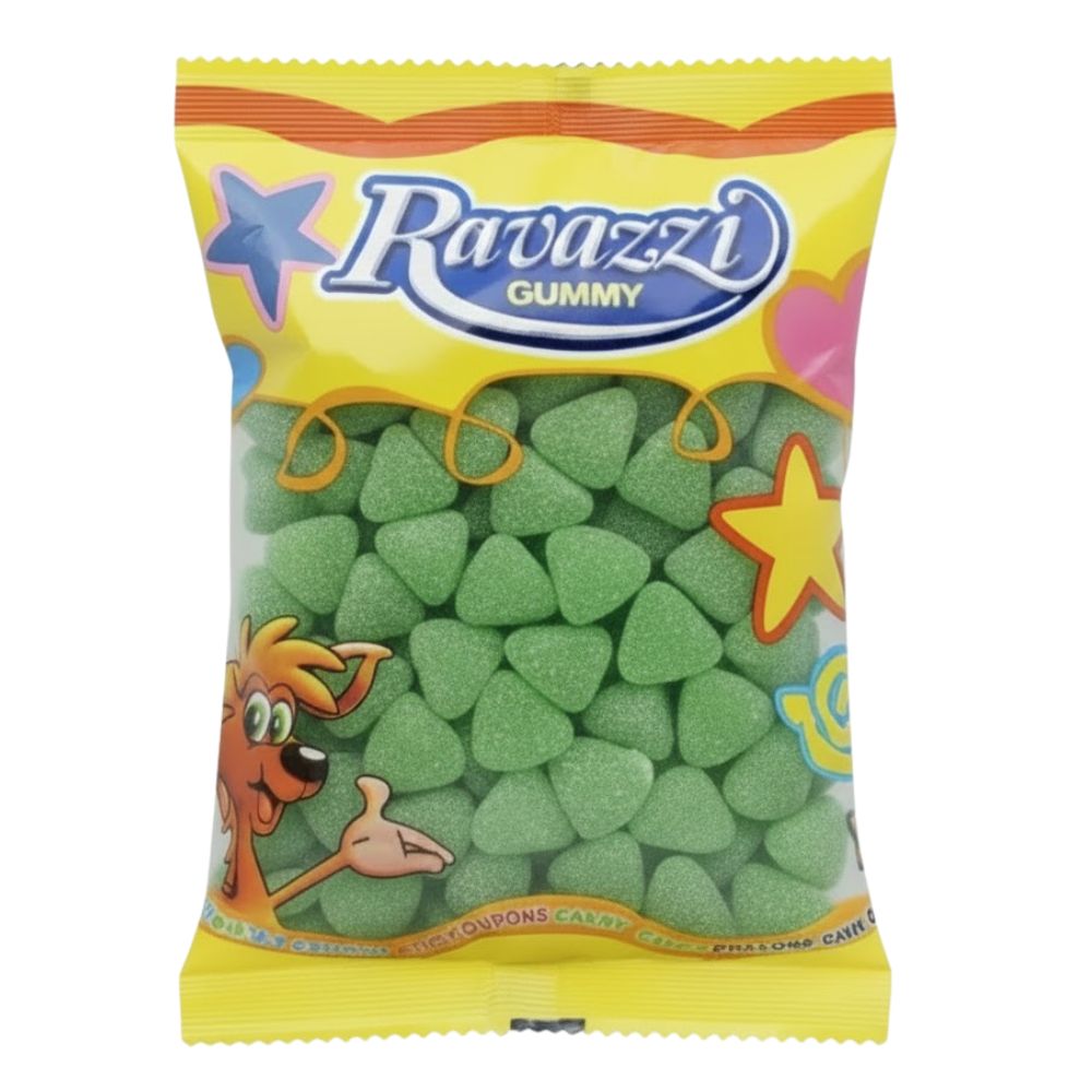 Ravazzi Bolo Mentolo Eucaliptolo Zuccherato, caramelle gommose al gusto balsamico (Confezione da 2kg)