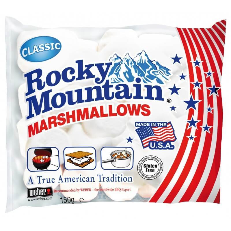 Confezione da 24, Rocky Mountain Marshmallows Classic da 150g.
