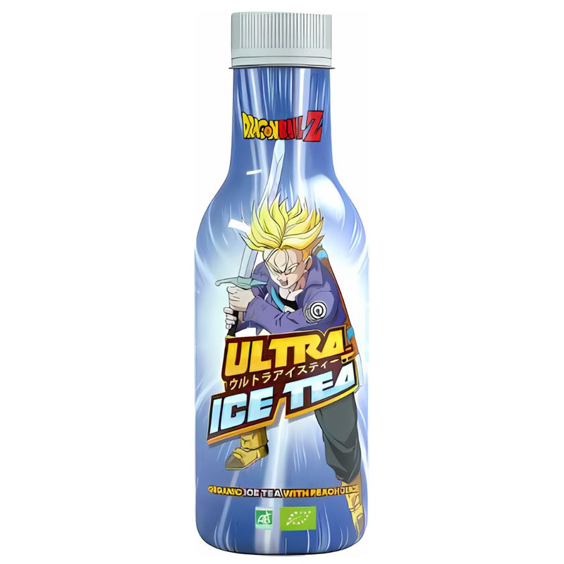 Confezione da 12, iced tea al gusto di pesca da 500ml Trunks.