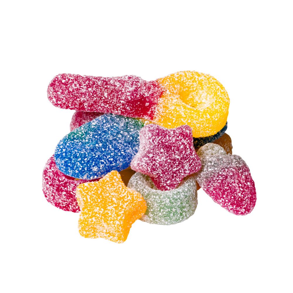 Confezione da 2kg di caramelle vegane