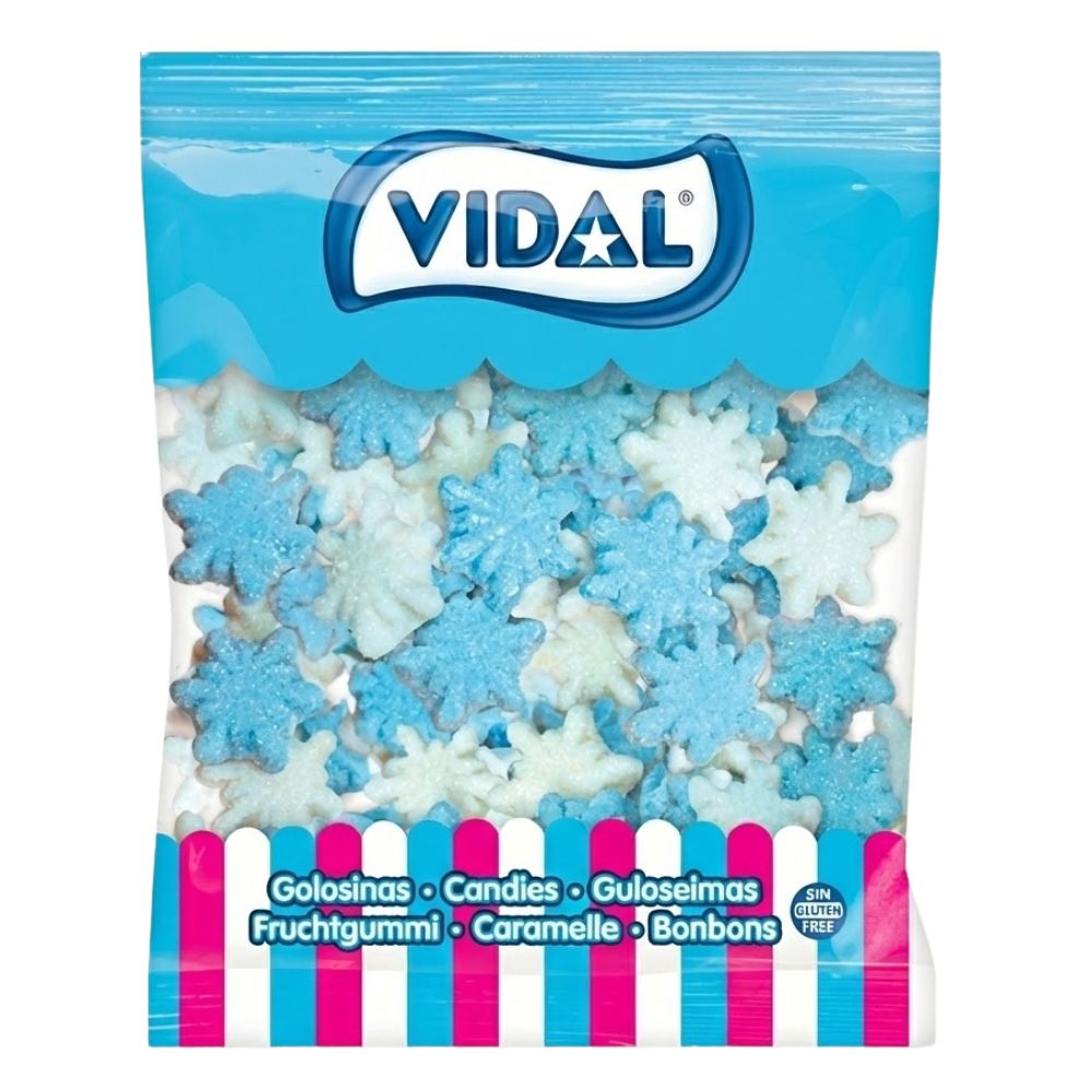 Copos de nieve, caramelos de goma (Paquete de 1kg) 